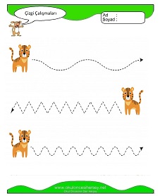 Çizgi Çalışma Sayfaları